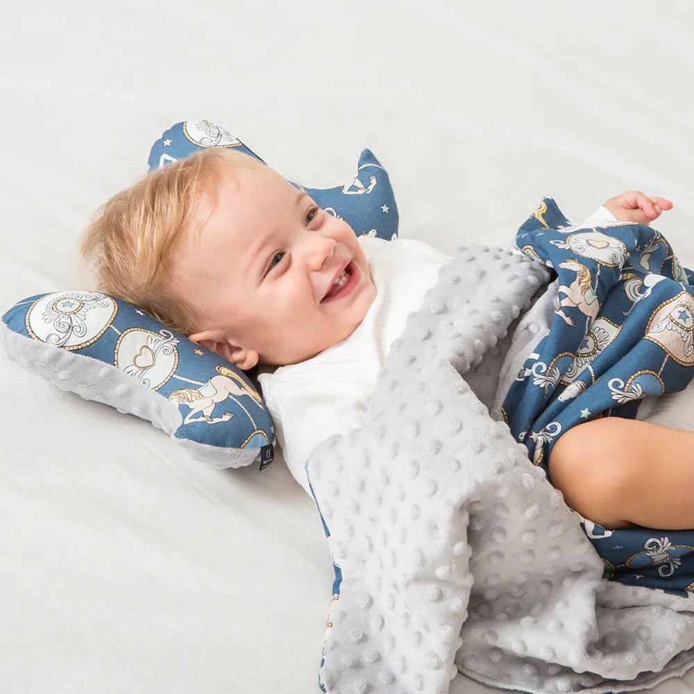 【歐盟安全認證嚴選品質保證】與隋棠兒子MAX同款｜La Millou波蘭 天使枕/新生兒房扁頭嬰兒枕/固定頭型｜多款可選